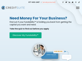 'creditsuite.com' screenshot
