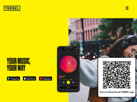 'trebel.io' screenshot