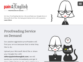 'painintheenglish.com' screenshot