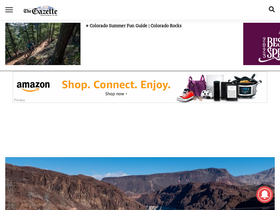 'gazette.com' screenshot