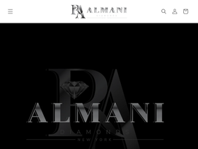 almanidiamonds.com homepage screenshot