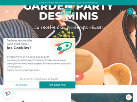 'lespetitsraffineurs.com' screenshot