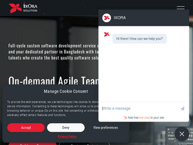 ixorasolution.com