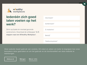 springbokcoaching.be homepage screenshot