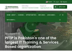 'pftpedu.org' screenshot