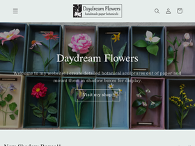 daydreamflowers.ca homepage screenshot