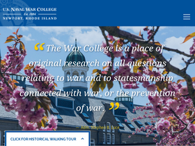 'usnwc.edu' screenshot