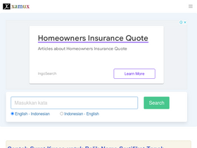 'xamux.com' screenshot