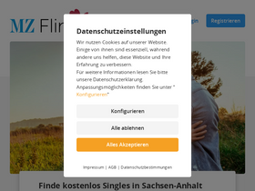 'mzflirt.de' screenshot