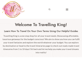 'travellingking.com' screenshot