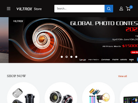 'viltroxstore.com' screenshot