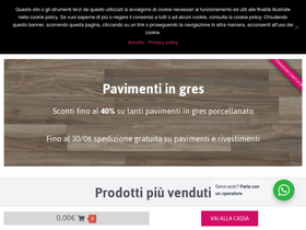 'bagniepavimenti.it' screenshot