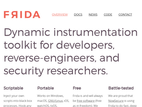 'frida.re' screenshot