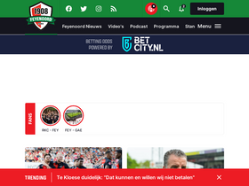 'feyenoordpings.nl' screenshot