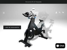 bagoresports.com homepage screenshot