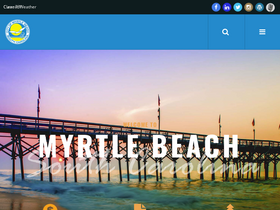 'cityofmyrtlebeach.com' screenshot