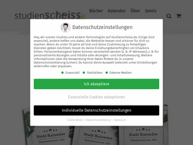 'studienscheiss.de' screenshot