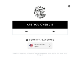 'whiteclaw.com' screenshot