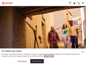 'intrepidtravel.com' screenshot