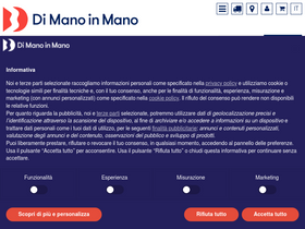 'dimanoinmano.it' screenshot