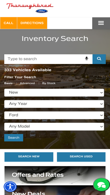 thoroughbredford.com