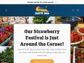 countrybarnmarket.com homepage screenshot
