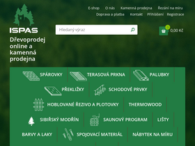 'ispas.cz' screenshot