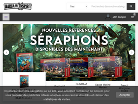 'wargamespirit.fr' screenshot