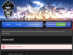 'mundo-pirata.org' screenshot