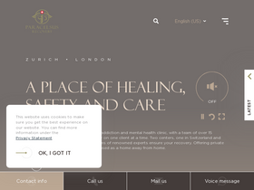 'paracelsus-recovery.com' screenshot