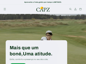 capz.com.br homepage screenshot