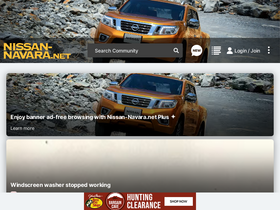 'nissan-navara.net' screenshot
