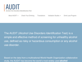 'auditscreen.org' screenshot