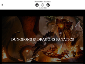 'dungeonsanddragonsfan.com' screenshot