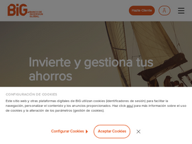 'bancobig.es' screenshot