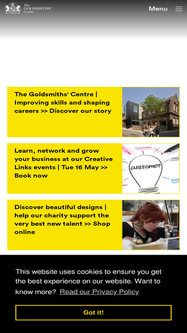 goldsmiths-centre.org