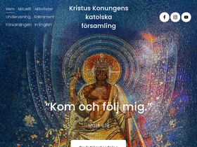 'kristuskonungen.se' screenshot