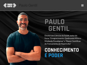 'paulogentil.com' screenshot