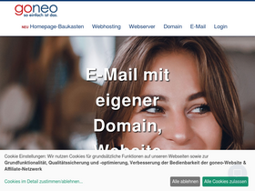 'goneo.de' screenshot