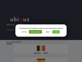 'ubiqus.com' screenshot