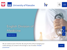 'ur.edu.pl' screenshot