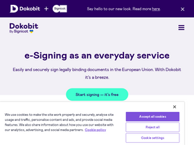 'dokobit.com' screenshot