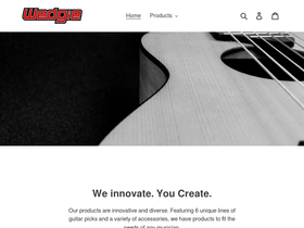 wedgiemusic.com homepage screenshot