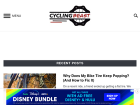 'cyclingbeast.com' screenshot