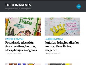 'todoimagenesde.com' screenshot