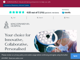 'kingedwardvii.co.uk' screenshot