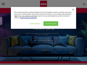 'rca.com' screenshot