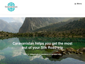 'caravanistan.com' screenshot