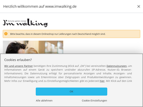 'imwalking.de' screenshot