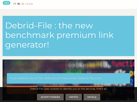 'debrid-file.com' screenshot